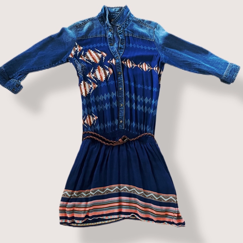 Mini Dress Jean Vintage